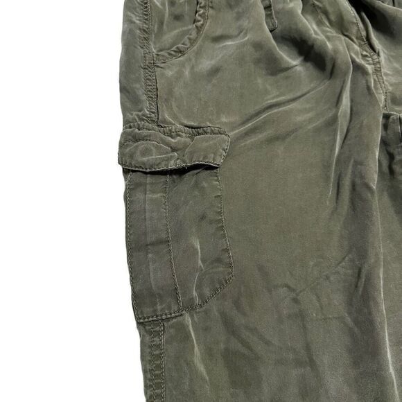 Sanctuary Anthropologie Green Cargo Style Casual Loose Pant - Picture 9 of 10